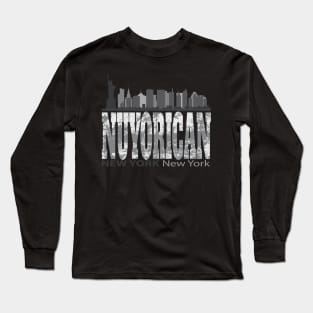 Nuyorican Puerto Rico New York Rican Pride Heritage Taino Long Sleeve T-Shirt